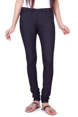 

Fck-3 Black Jegging(Solid, Carbon black