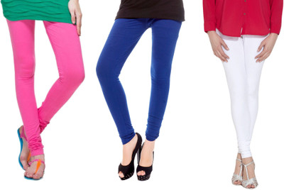 

Madona Legging(Multicolor, Solid), Pink
