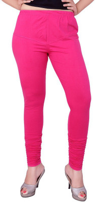 Fck-3 Legging(Pink, Solid, Dark pink