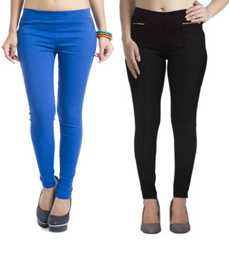 

Thinline Multicolor Jegging(Solid, Blue