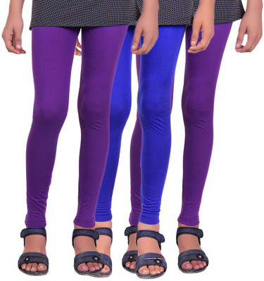 

Madona Legging For Girls(Multicolor, Purple & royal blue & purple