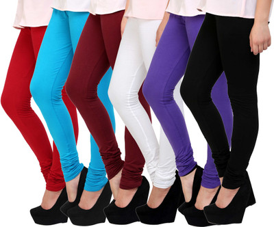 

Anekaant Legging(Maroon, White, Light Blue, Black, Red, Pink, Solid