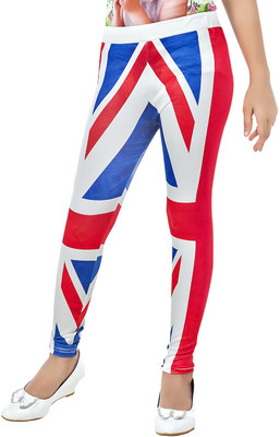 

Hunny Bunny Legging For Girls(Multicolor, Blue & red