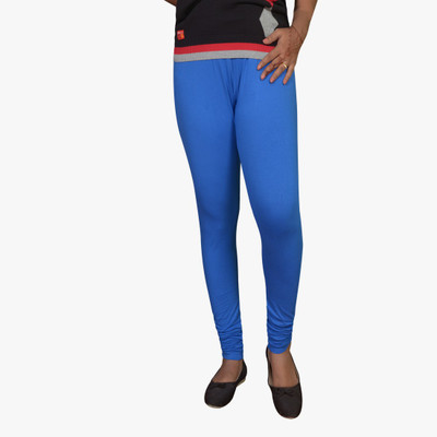 

Kothari Legging(Blue, Solid), Light blue