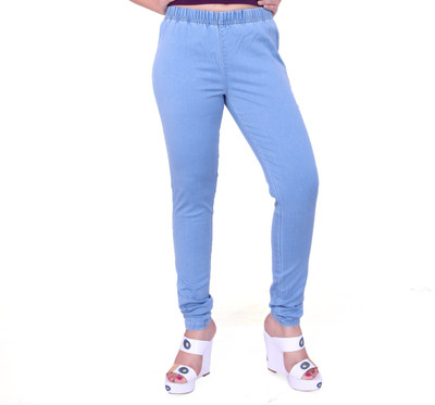 

Fck-3 Blue Jegging(Solid), Ice blue