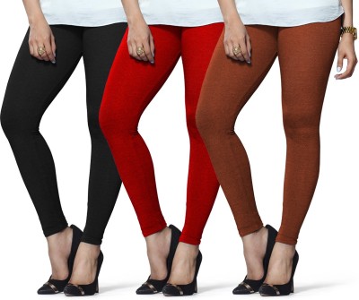 Lyra Ethnic Wear Legging(Red, Brown, Black, Solid)