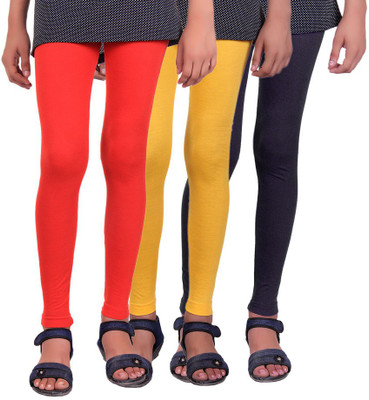

Madona Legging For Girls(Multicolor, Red & yellow & black