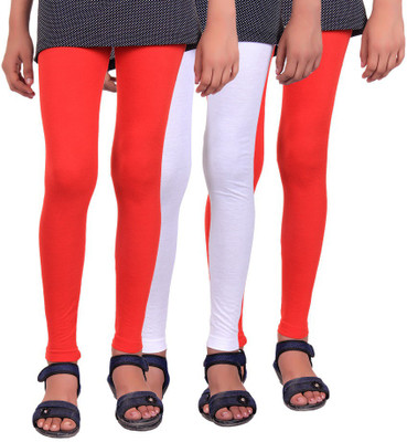 

Madona Legging For Girls(Multicolor, Red & white & red