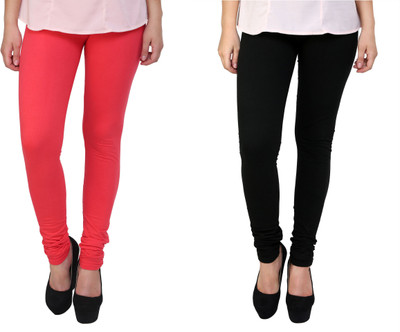 

Anekaant Legging(Pink, Black, Solid, Tomato & black