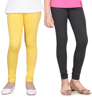 

Sini Mini Legging For Girls(Yellow, Yellow & grey