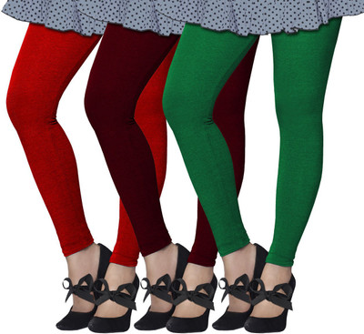Lyra Legging For Girls(Red)