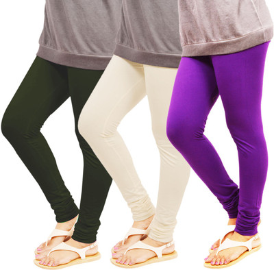 

Leggings World Legging(Green, White, Purple, Solid