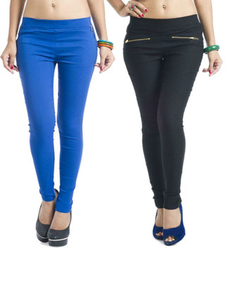 

Thinline Multicolor Jegging(Solid, Blue