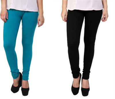 

Anekaant Legging(Green, Black, Solid, Rama green & black