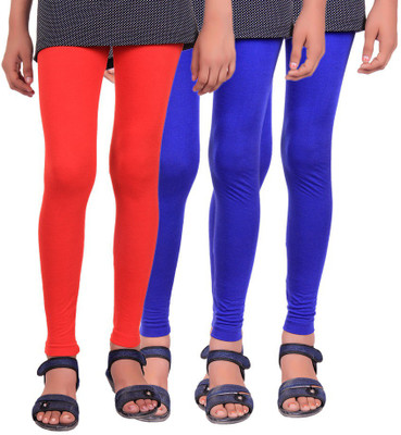 

Madona Legging For Girls(Multicolor, Red & royal blue & royal blue