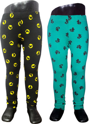 

Sagi Legging For Girls(Multicolor, Black & turquoise