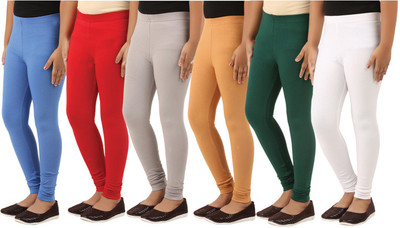 

Lil Orchids Legging For Girls(Multicolor, Grey