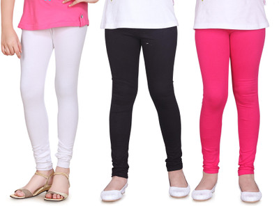 

Sini Mini Legging For Girls(White, White & black & pink