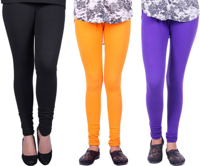 

Alisha Legging(Multicolor, Solid, Black
