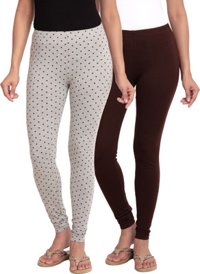 

Slumber Jill Legging(Brown, Grey, Polka Print, Choco