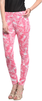 

Gritstones Legging(White, Pink, Floral Print