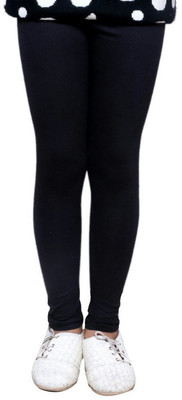 Meandfashion Ankle Length Legging(Black, Solid) Meandfashion Ankle Length Legging(Black, Solid)