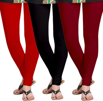 

Sanriya Legging(Multicolor, Solid, Red
