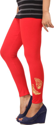 

Ankita Legging(Red, Solid