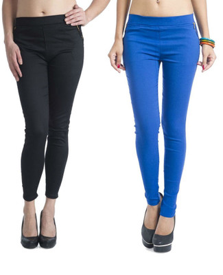 

Thinline Black Jegging(Solid, Multicolor