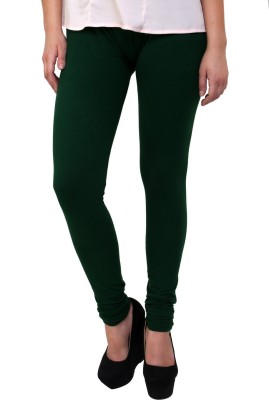 

Charu Boutique Legging(Dark Green, Solid), Bottle green