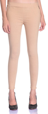 Styleava Brown Jegging(Solid