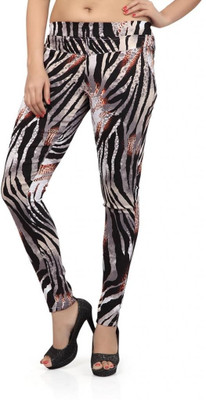 

Thinline Multicolor Jegging(Animal Print), Brown