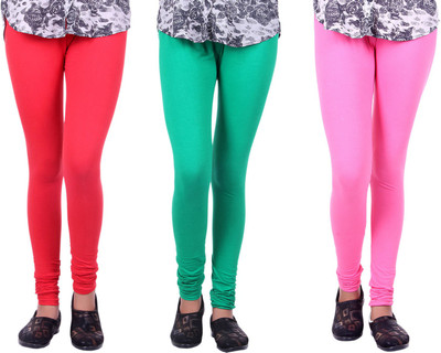 

Alisha Legging(Multicolor, Solid, Red