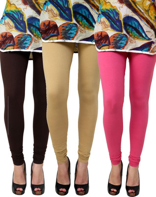 

Anekaant Legging(Brown, Beige, Pink, Solid