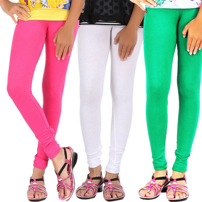

WellFitLook Legging For Girls(Pink, Pink & white & green