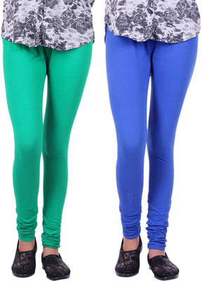 

Alisha Legging(Multicolor, Solid), Green