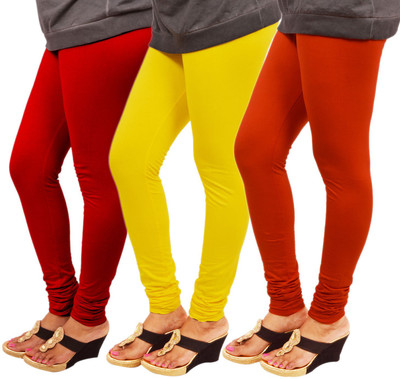 

Leggings World Legging(Red, Yellow, Orange, Solid, Multicolor