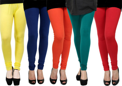 

Kjaggs Legging(Yellow, Green, Orange, Blue, Red, Solid, Lemon