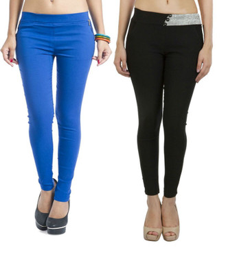 

Thinline Multicolor Jegging(Solid, Blue
