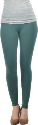 Frenchtrendz Ethnic Wear Legging(Dark Green, Solid)