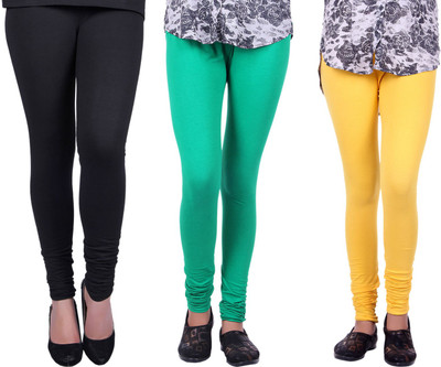 

Alisha Legging(Multicolor, Solid, Black