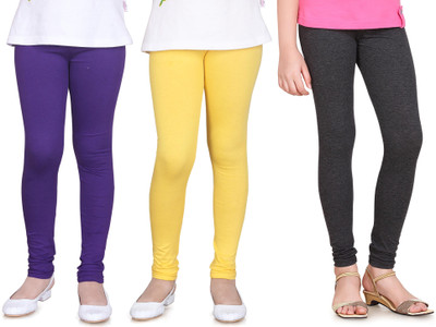 

Sini Mini Legging For Girls(Purple, Purple & yellow & grey