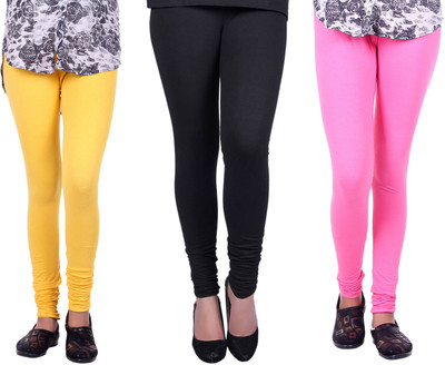 

Alisha Legging(Multicolor, Solid, Light yellow