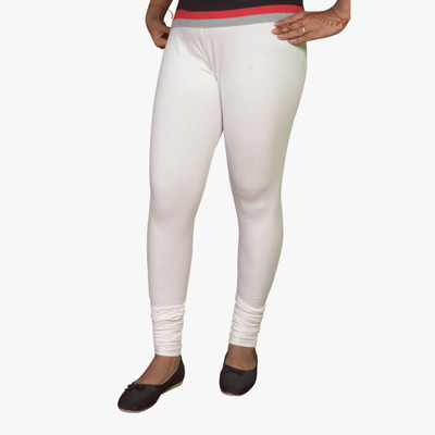 

Kothari Legging(White, Solid), Off white