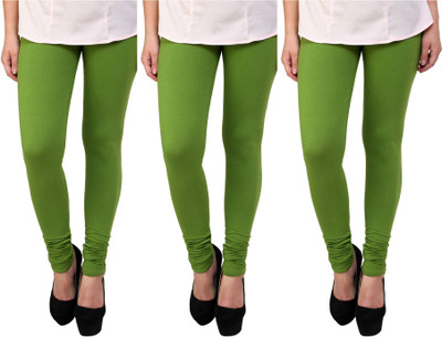 

Anekaant Legging(Green, Solid