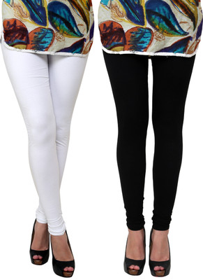 

MI Beautiful Legging(Black, White, Solid, Dark indigo - worn in