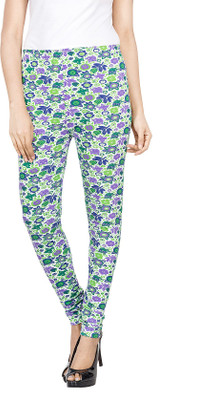 

Roopsi Legging(Green, Floral Print