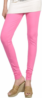 Sakhi Sang Ethnic Wear Legging(Pink, Solid)
