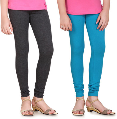 

Sini Mini Legging For Girls(Multicolor, Grey & blue