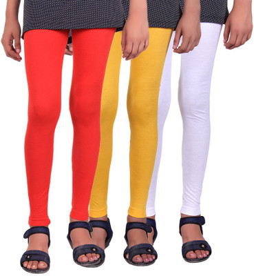 

Madona Legging For Girls(Multicolor, Red & yellow & white